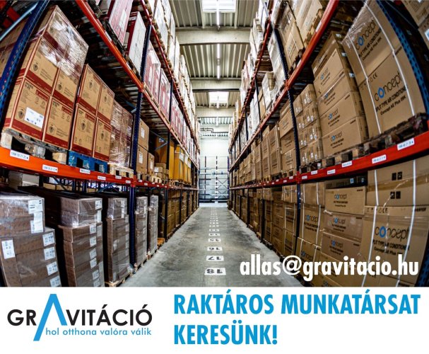 Raktározási és árukezelési feladatokra keresünk kollégákat Szombathelyre
